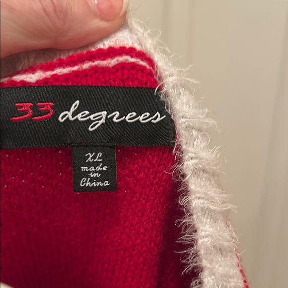 Red Snowflake Sweater - Picture 3 of 8